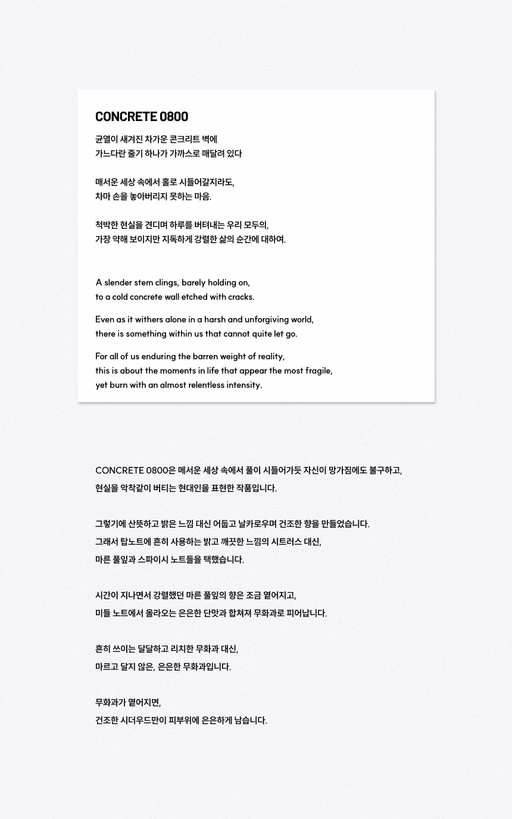 콘크리트 0800 제품 정보 1